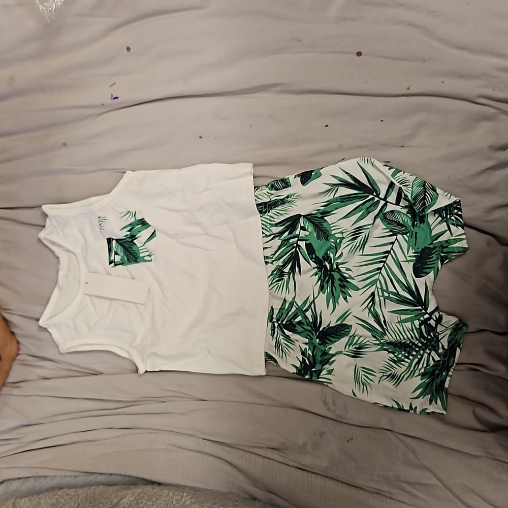Boys tank and shorts outfit